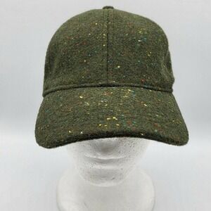 Target Universal Thread Womens Cap Wool Blend Adjustable Strap Olive Green
